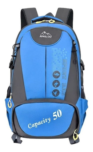 Mochila Ligera Trekking Camping Viaje Outdoor Gran Capacidad