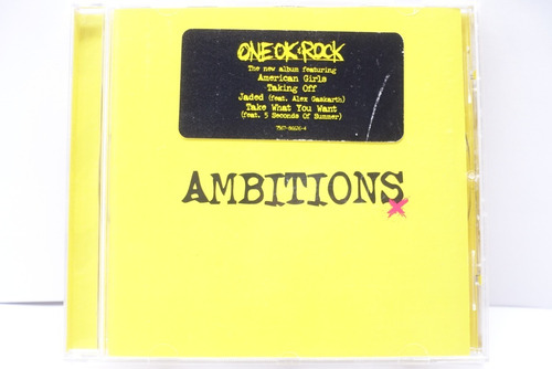 Cd One Ok Rock Ambitions 2017 Made In Europe