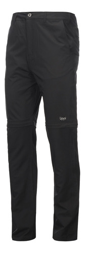 Pantalon Hombre Pardo Mix-2 Q-dry Pants Negro Lippi