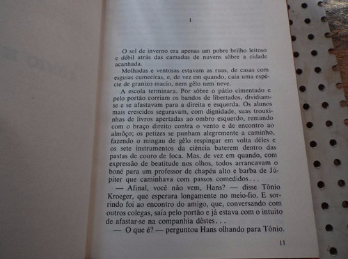 Imagem 5 de 6 de Livro Tônio Kroeger A Morte Em Veneza Ano 1972 , N1737
