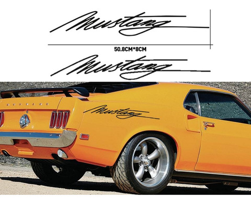 Letras De Vinil Stickers Para Ford Mustang Gt Shelby Tuning