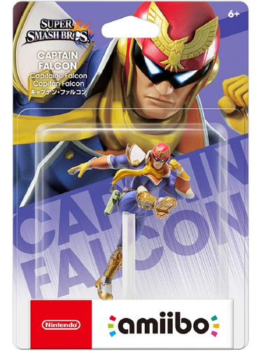 Amiibo Captain Falcon Super Smash Bros Edición Japón