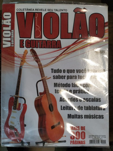 Curso Para Tocar Violão Completo Apostila Com 10 Revistas Inclusas