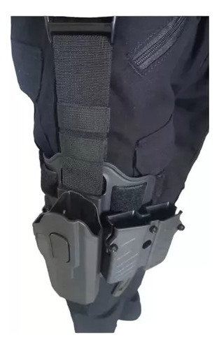 5  Piernera Completa Cytac Funda Arma Cargador Glock Bereta