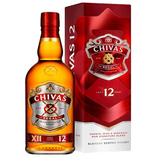 Whisky Chivas Regal 12 Años 