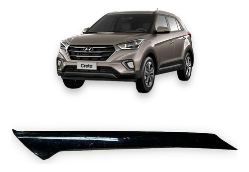 Moldura Parabrisa Esquerdo Hyundai Creta 2017 A 2021 Orig