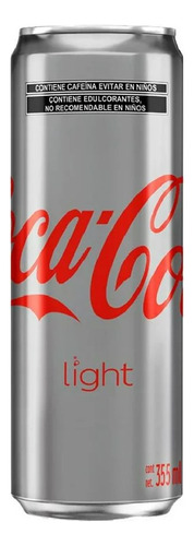 Refresco Coca Cola Light 8 Latas De 355 Ml C/u