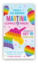 Comprar Tarjeta Cumpleaños Digital Pop It 2 Formatos