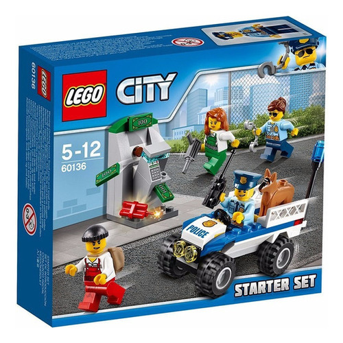 Lego City Persecucion Policial En Cuatriciclo 60136