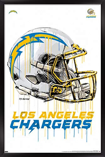 Trends International Nfl Los Angeles Chargers - Drip Helmet