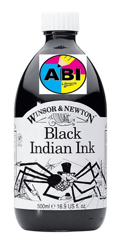 Tinta China Drawing Ink Winsor & Newton Negra X 500 Ml