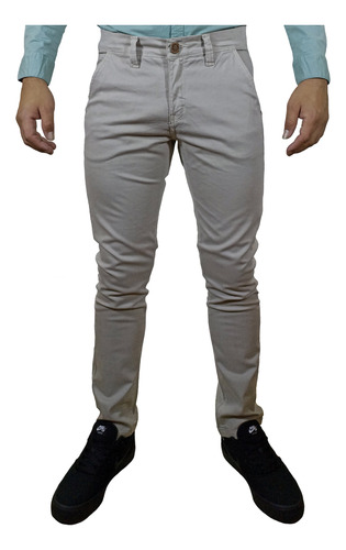 Pantalón Drill Confort Jaco Para Hombre - Arena