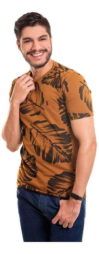 Camiseta Masculina Listrada Verde Medson - Não Perca