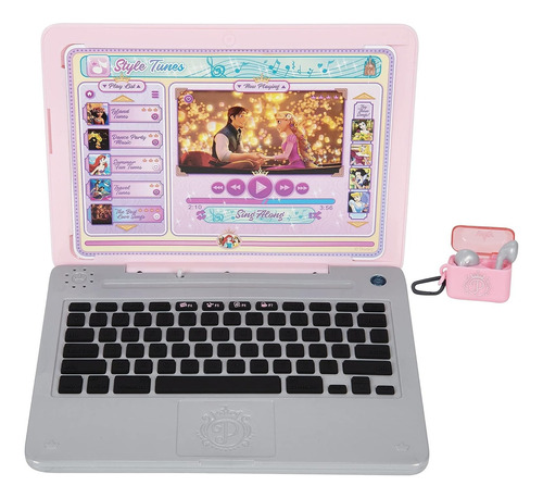 laptop Disney Princess Style Collection Con Frases, Efecto