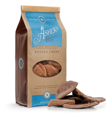 Ashers Chocolate Company, Deliciosas Papas Fritas Cubiertas