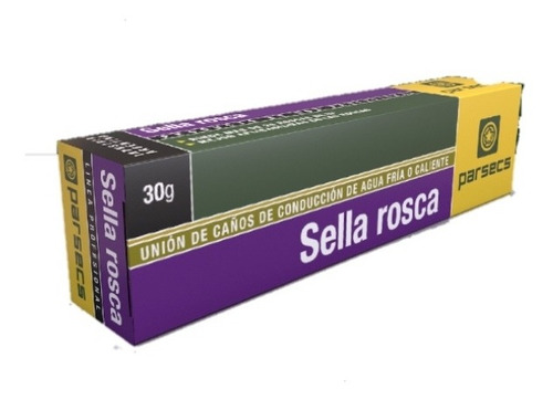 Sellador De Roscas Para Agua Parsecs X 30 G. Recoleta