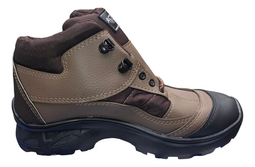 Zapatilla Borcegui Hombre Trekking Trabajo Reforzada Grip