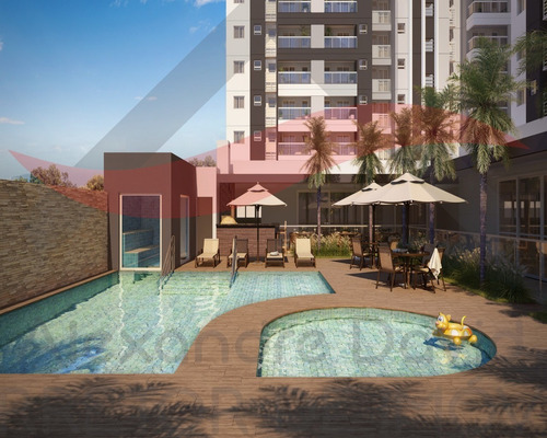 Imagem 2 de 14 de Jr São Paulo. Apartamento. 1 Dormitório, 47 M². Varanda Gourmet. Laminado Completo. Lazer. Garagem. Próximo Mcdonalds Av. São Paulo-sorocaba - Ap00087 - 69217113