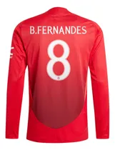 Comprar Camiseta Manchester United Local 24-25 Manga Larga Fernandes