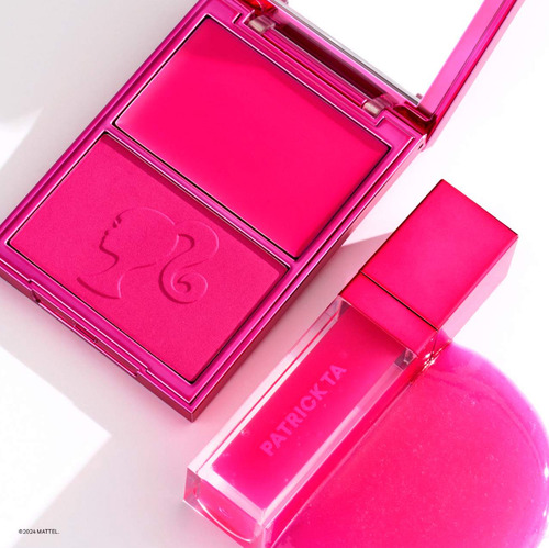 Patrick Ta X Barbie Blush Duo And Lip Plumper Set Original