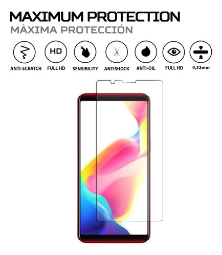Protector Mica Pantalla Para Vkworld T1 Plus Kratos