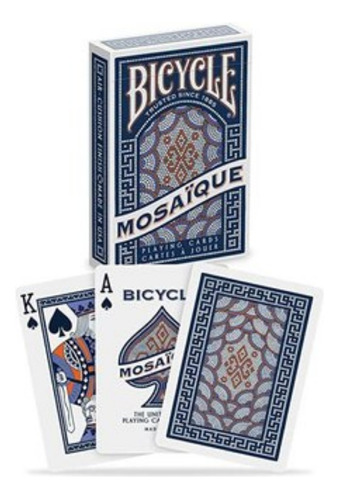 Baraja De Cartas Bicycle Mosaique Original. Por Banimported