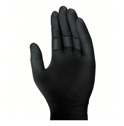 Guantes Nitrilo Negros 100 Und