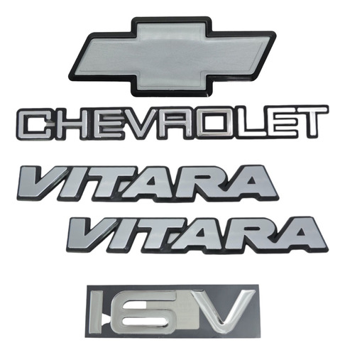 Kit Emblemas Chevrolet Vitara 16v