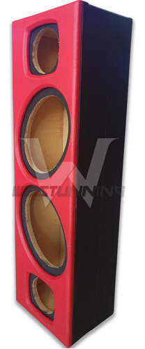 Imagen 2 de 9 de Caja Cajon Profesional Parlantes 6x9 + Parlantes 4