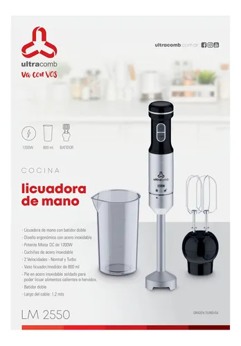 Mixer ultracomb 1200w sale