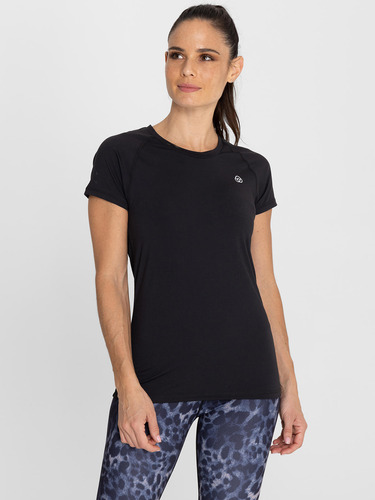 Polo Bsoul Para Mujer T-shirt Round Neck Negro