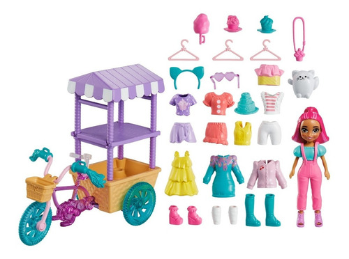 Polly Pocket Set De Juego Centro Comercial Dulces Sorpresas