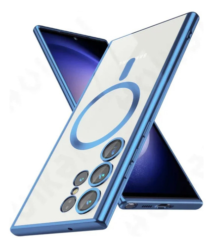 Funda Para Samsung S23ultra S23 Ultra Protector Lente Azul S23 Ultra
