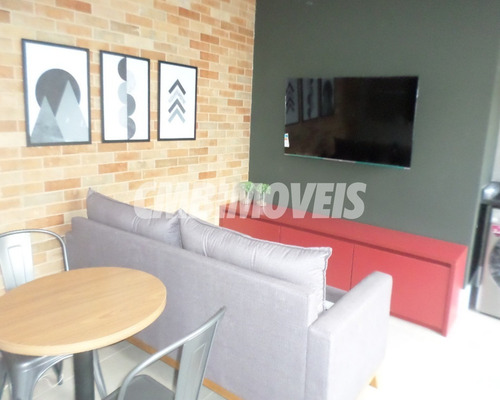Apartamento Para Locação 1 Dormitório No Jardim Guanabara Em Campinas - Ap21885 - Ap21885 - 69282996