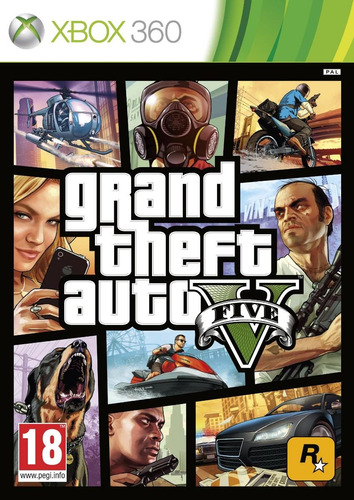 Jogo Midia Fisica Grand Theft Auto Gta 5 Português Xbox 360