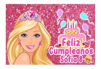 Comprar Lonas Personalizadas Fiesta Barbie 2mts X 1.5mts