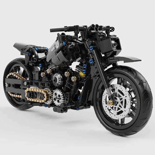 Bloques De Construcción Motocicleta Armable Harley Modelo