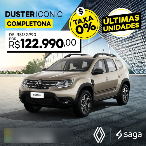 Renault Duster 1.6 Iconic 16V X-Tronic 5P