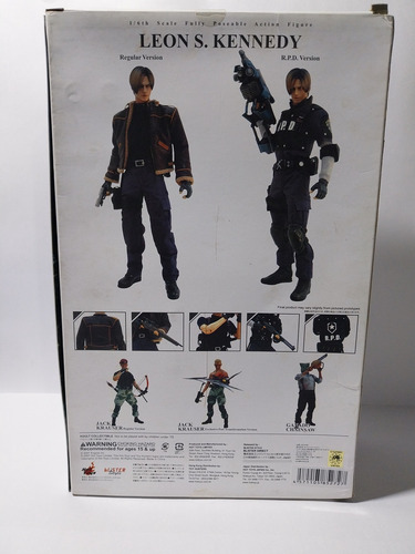 Boneco Leon S Kennedy Hot Toys