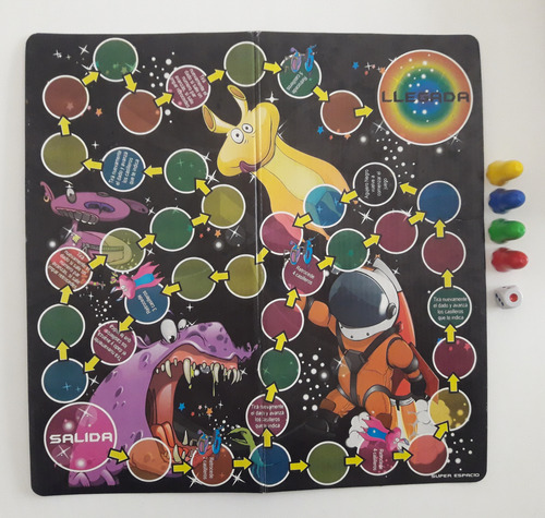 Juego De Mesa Super Espacio (Usado)