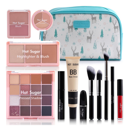 Kit De Maquillaje De Viaje Todo En Uno Kit De Maquillaje Par