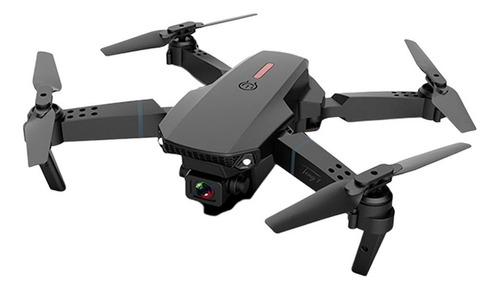 Mini drone Smart Tech Premium E88 Camara Simple con cámara 4K negro 2.4GHz 1 batería