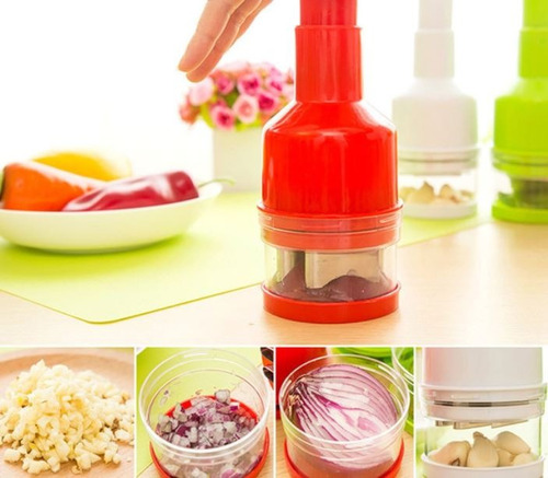 Picador Picatodo Manual Chopper Para Verduras Pica Todo