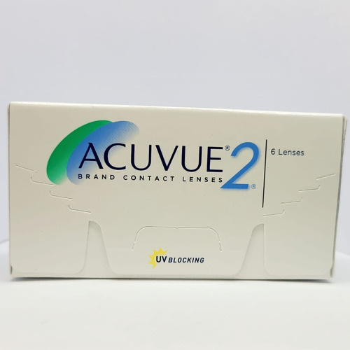 Lentes De Contato Acuvue 2 Grau Cilíndrico 000 Grau Esférico +3,75