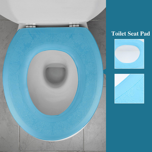 Funda De Asiento De Inodoro Transpirable, Cojín De Asiento D