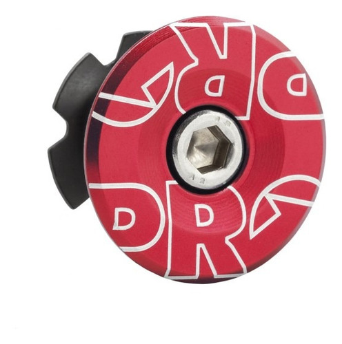 Tapa De Stem Pro Alloy Gap Cap Aluminio - Probikes Rojo