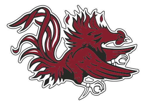 Calcomanía De Carolina Del Sur, Gamecock Decal (3''4''...