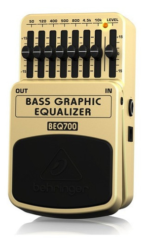 Pedal Ecualizador Gráfico Bajo Behringer Beq700 +envíoexpres