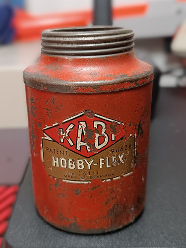 Aceitera Antigua Kabi Hobby Tin | Engrasador De Pulgar 