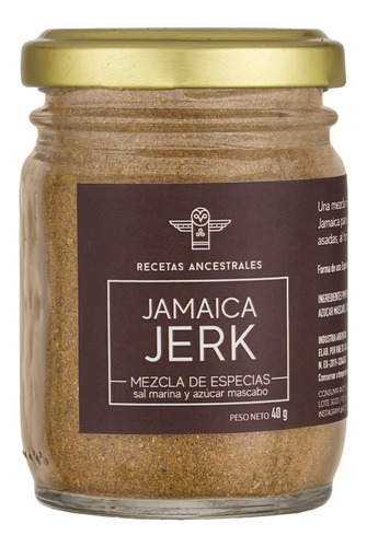 Mezcla Especias Jamaica Jerk X 40 Gr - Premium Exquisitas